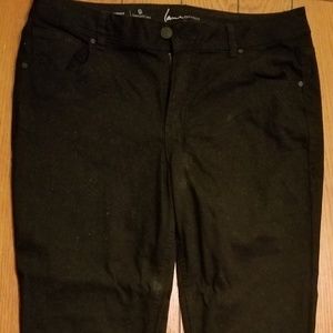 Black Lane Bryant Skinny Jeans